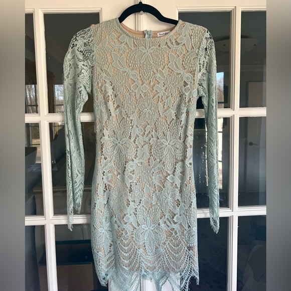 Nordstrom | Dresses | Nordstroms Light Blue Lace Dress | Poshmark